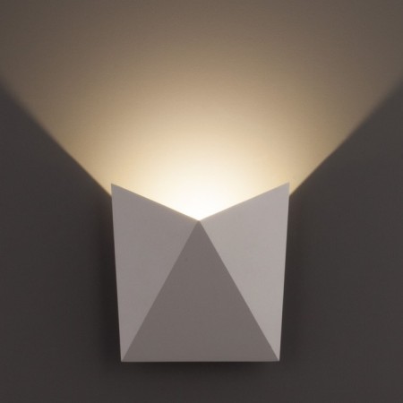 Wall lamp Elektrostandard, Batterfly Led 9 W, 75x170x170 mm, IP54, Gray color-4