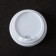 A plastic disposable lid for a white glass, with a valve, d = 8 cm