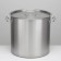 Boiler, 50 l, d = 40 cm, h = 40 cm, metal cover, triple bottom, induction, stainless steel