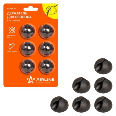 Holder for 1 AIRLINE wire, 6 pieces in a set