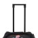 Small Small suitcase 20 "with a bag, a lightning department, with an extension, the color is black