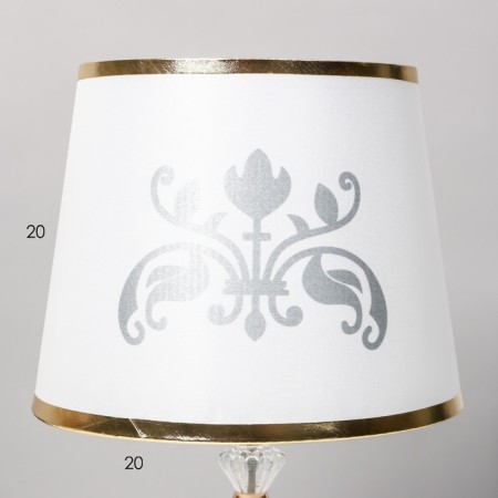 Michelle table lamp E27 40W gold 26x26x43 cm Risalux-3