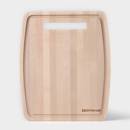 Groot board with a dilaper groove is 30 × 25 × 0.8 cm, an array of birch