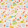 Glossy packaging paper "merry", 100 x 70 cm