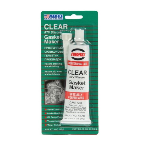 ABRO MASTERS sealant transparent, on a narrow blister, 85 g 13-en-ch -re-re-s