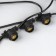 Girlyanda "Bels Light" 10 m, IP65, UMS, 2W, dark thread, step 40 cm, E27 (without lamps), 220 V