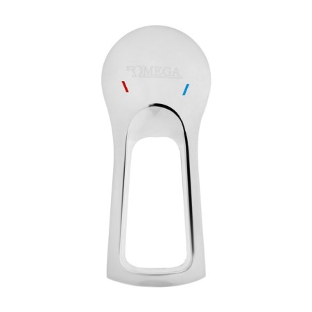 Handle on the faucet "No. 4" 145, under the cartridge 40 mm, loop form, chrome-1