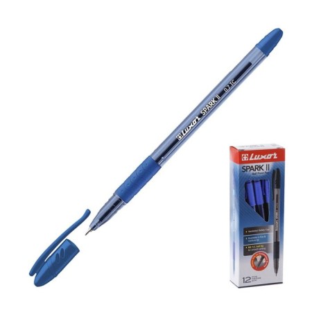 Ballic handle Luxor Spark LL, node 0.7 mm, flu, blue