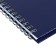 Planing Undetted 64 sheets on the crest IDEAL New, solid cover, artificial leather, block 70 g/m2, blue