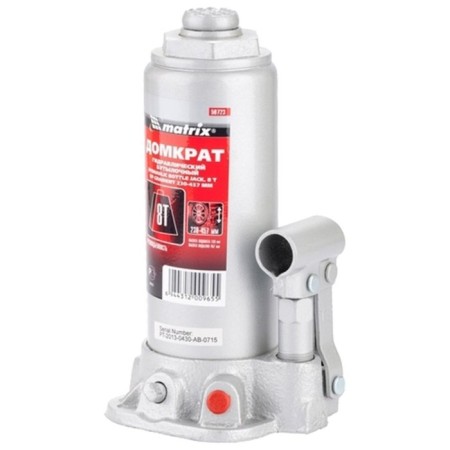 The jack Matrix Master, hydraulic, bottle, 8 t