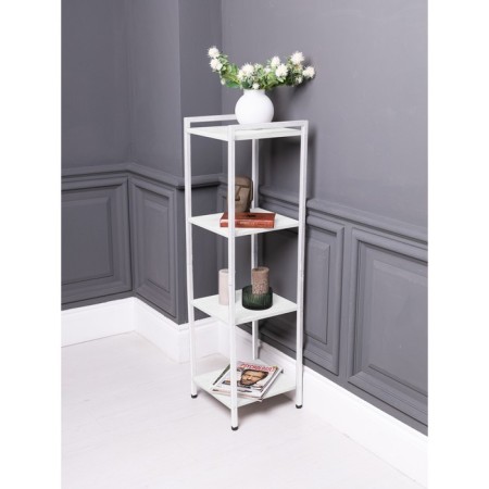 Metal rack "Energy Loft", 120 x 35 x 35 cm, white, white-1