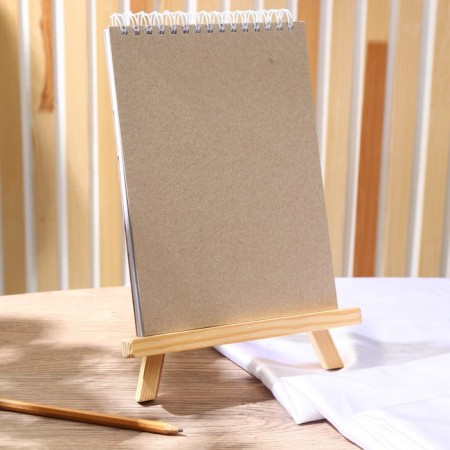 Sketchbook A5, 40 l. 160 g/m2 "beige"-5