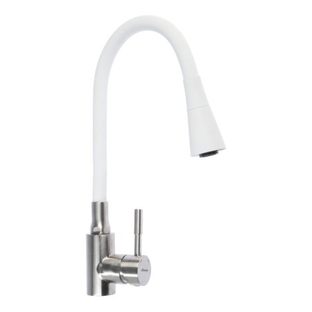Accoona A9890G-3 kitchen mixer, single-leaf, flexible surge, 2 modes, white
