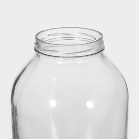 Glass jug with a macro tap, 5 liters-2