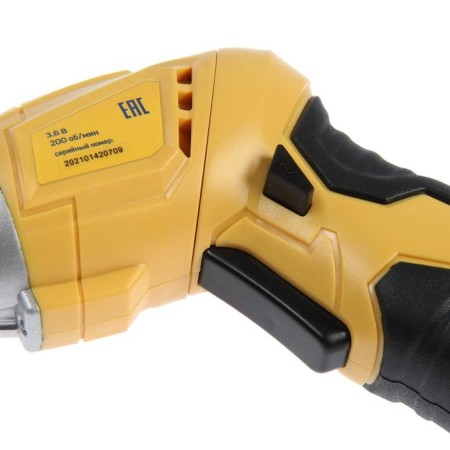 Tundra screwdriver, two-position handle, backlight, Li-Ion 1300 MAH, 200 rpm, 3.5 N*m-10
