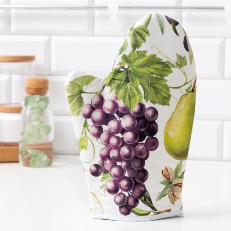 Mittens-Open "Ethel" Fruit Garden 20x27cm, 100% Cotton, Vatin 250g/m2 (bilateral)