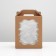 Confectionery packaging, craft, 18 x 18 x 22 cm