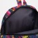 Baby backpack on lightning, external pocket, reflective strip, colorful color