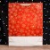 Laminated vertical "snowflakes", 33 x 42 x 10 cm laminate