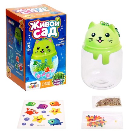 Set for experiments "Living Garden: Kithechka", Mix Colors-1