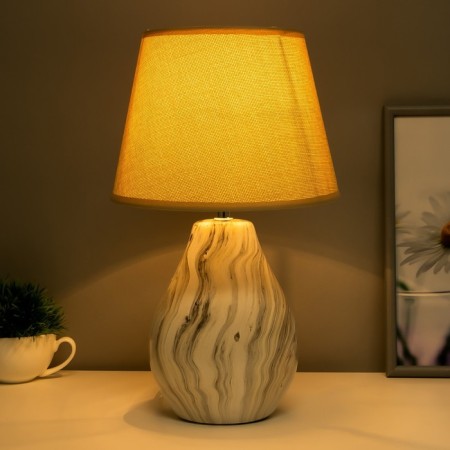 Table lamp 32154/1 E14 40W Beige 22x22x38 cm Risalux-2