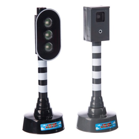 Traffic light and controller blue tractor, sound and light-4