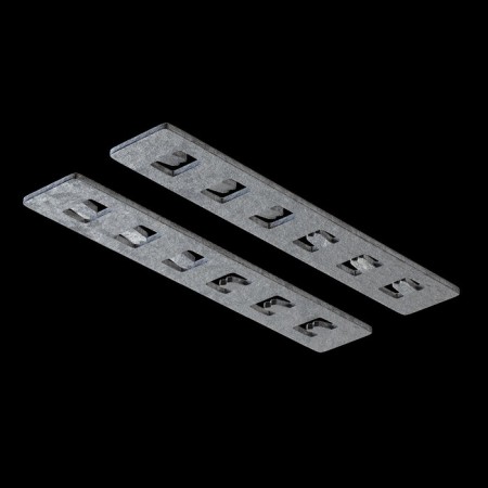 Direct Connector for the built-in track system Technical TRA034C-42S, 1.2x7 cm, color gray color-5