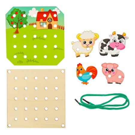 Wooden toy-Snow "Farm"-2