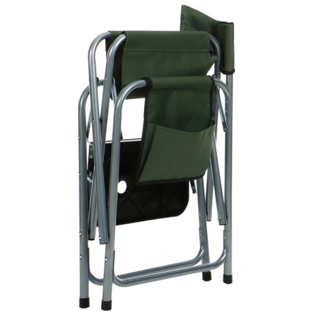 Folding chair with a table, 54 x 45 x 78 cm, up to 120 kg, green color-11