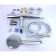 Bronze de Luxe Focus 24603cm bath mixer, shower set, pour 167 mm, brass