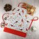 Apron "Ethel" Winter Birds 60x70cm, 100% cotton, sarzha 190 g/m2