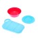 Set for playing with plasticine "Merry Airpower", 4 jars with plasticine, mix