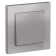 Switch Se Atlasdesign, 10 a, 1 key, assembly, CX 1, aluminum color