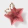 Ceramic serving dish "Doves on a flower", 14 × 13.5 × 4 cm, pink color