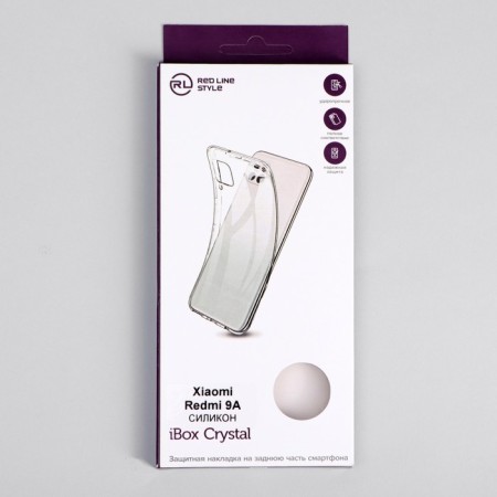 Ibox Crystal case for Xiaomi Redmi 9a, silicone, transparent-2