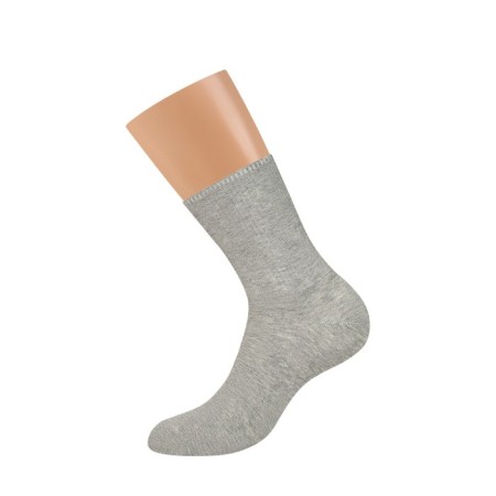 Women's socks mini cotone, size 35-38, color Grigio Chiaro-1