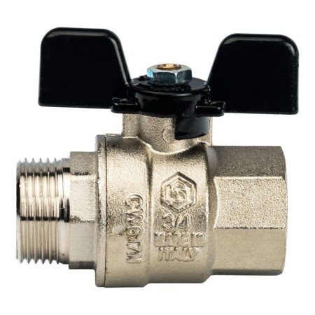Ballic Stout SVB-0004-000020, full-pass, 3/4 ", internal/outer, butterfly-1