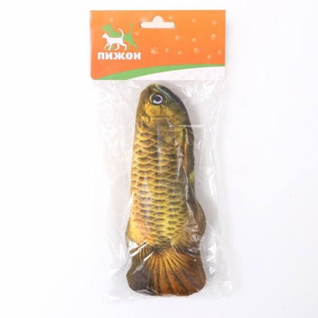 Toy "Fish of my dreams!" with cat mint, aravana, 20 cm-5