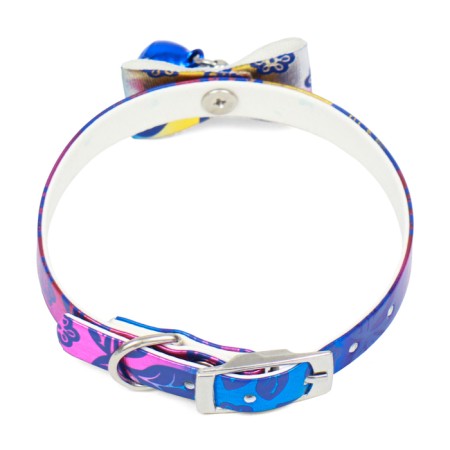 Collar "radiance" with a bell, 29 x 1 cm, Osh 20-25, blue-1