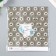 Scrapbooking paper bilateral "monsters and leaves" density 180 g 15.5x17 cm