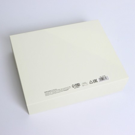 Gift folding box, packaging, "beige", 31 x 24.5 x 8 cm-4