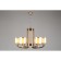 Suspended chandelier ATESSA E27 240W