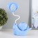 Dolphin table lamp LED 3W USB AKB Blue 14.5x5x28 cm Risalux