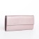 Women's wallet on the button, lavender color