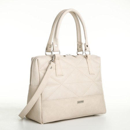 Women's bag with lightning, white color-2