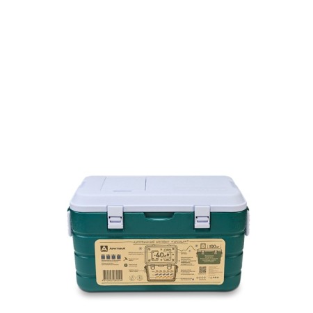 Thermal container "Arctic", 40 l, 64 x 35 x 35.5 cm, green-3