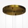 Suspension lamp Maytoni Mod254PL-05BS, 5XG4, 28W, 321 cm, Brass color