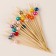 Skewers for Canapes "Pearl" set 24 pcs., Mix color