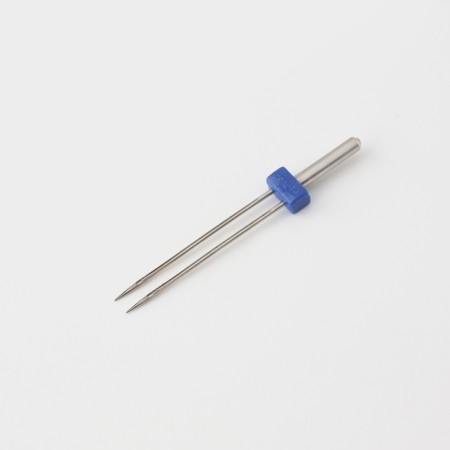 Needle for household sewing machines, stretch, double, No. 75/2.5-2