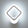 Sconces Citilux "Marseille Smart" CL232B310, 22x24.3 cm, 1x12W, LED, white color